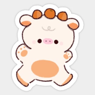 Cow Sticker